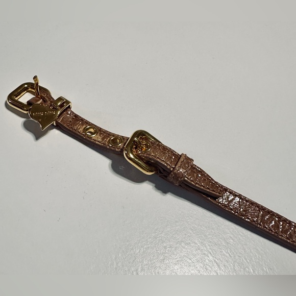 Authentic miu miu heart bracelet leather - Picture 8 of 14